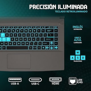 Foto 4 | Foto 4 | Laptop Gamer Msi Thin 15 Nvidia Geforce Rtx 4050 Intel Core I5 13420h 32gb Ram 1.5tb Ssd 15.6'' Windows 11 Home + Control Dxt