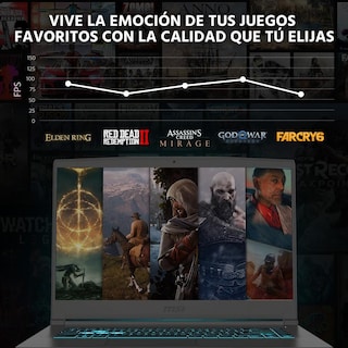 Foto 5 | Foto 5 | Laptop Gamer Msi Thin 15 Nvidia Geforce Rtx 4050 Intel Core I5 13420h 32gb Ram 1.5tb Ssd 15.6'' Windows 11 Home + Control Dxt