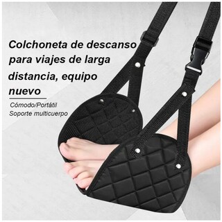 Foto 4 | Foto 4 | ''hamaca Para Pies En Avión Reposapiés Viaje Reduce Hinchazón Negro ''