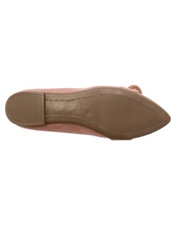 Foto 3 | Foto 3 | Flats Clásicas Exterior Gamuza Sintética Color Rosa Para Mujer De Rbbasics