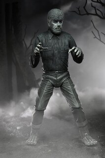 Foto 6 | Foto 6 | Neca Universal Monsters Wolf Man #04810 B&w Ultimate 7″