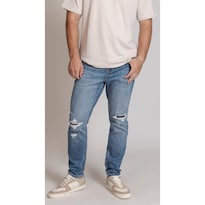 Pantalón Slim Hombre Balam Bl1214 Azul