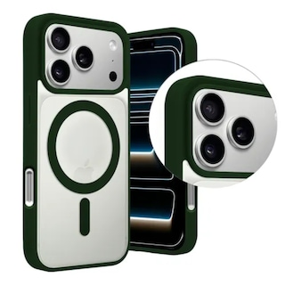Foto 3 | Foto 3 | Funda Transparente Clear Case Color Verde Iphone 17 Pro Max