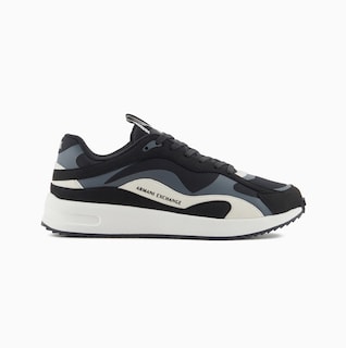 Foto 1 | Foto 1 | Tenis Armani Exchange Sneakers Plataforma Comodo Logo A|x Negro Para Hombre