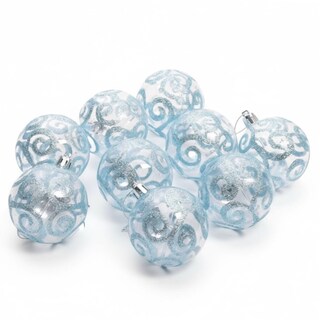 Foto 1 | Foto 1 | Esferas Navideñas De Cm-top 9 Piezas De 6cm Color Azul