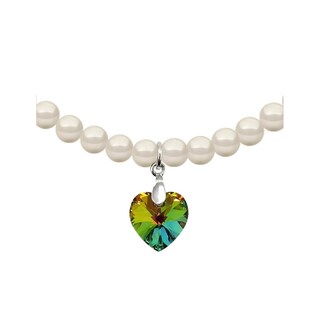 Foto 2 | Foto 2 | Collar Y Pulsera De Mujer Plata .925 Perlas De Cristal Zvezda