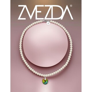 Foto 3 | Foto 3 | Collar Y Pulsera De Mujer Plata .925 Perlas De Cristal Zvezda