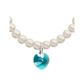 Foto 7 | Foto 7 | Collar Y Pulsera De Mujer Plata .925 Perlas De Cristal Zvezda