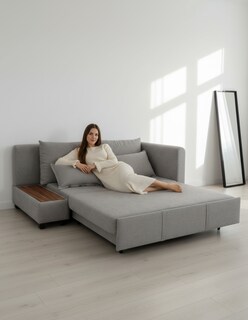 Foto 6 | Foto 6 | Sofá Cama Easy Living Modelo Luxor Gris Oxford