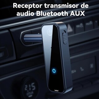 Foto 2 | Foto 2 | Transmisor Lab.g 3.5mm Receptor Coche Bluetooth5.0 Música Llamada Negro