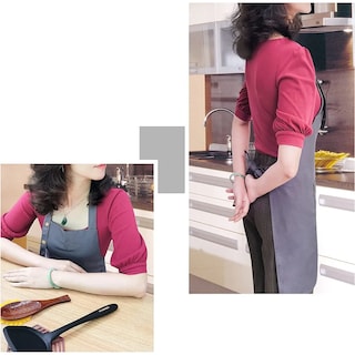 Foto 3 | Foto 3 | Mandil Delantal Cocina Chef Delantal Multiusos Ajustable Eo Safe Imports Esi-21907 Cafe