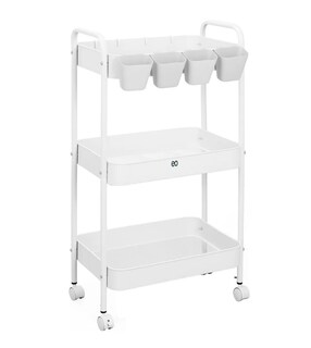 Foto 1 | Foto 1 | Carrito Organizador De Acero Multifunción Eo Safe Imports Esi-21914 Blanco