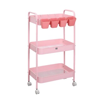 Foto 1 | Foto 1 | Carrito Organizador De Acero Multifunción Eo Safe Imports Esi-21916 Rosa