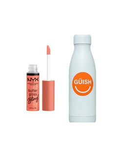 Foto 1 | Foto 1 | Brillo De Labios Butter Gloss Bling Acabado Brillante Color Dripped Out + Gratis Termo Güish De Regalo