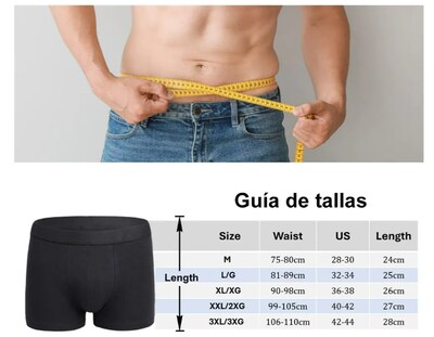 Foto 3 | Foto 3 | Xtellar Boxers De Hombre Premium Cómodos Transpirables Y Estilizados Set De 4.