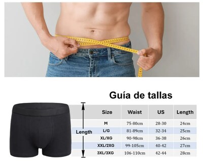 Foto 4 | Foto 4 | Xtellar Boxers De Hombre Premium Cómodos Transpirables Y Estilizados Set De 4.