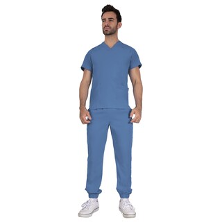 Foto 1 | Foto 1 | Conjunto Quirúrgico Hombre Antifluidos Azul Sea Brazil