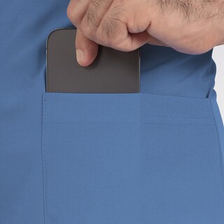 Foto 5 | Foto 5 | Conjunto Quirúrgico Hombre Antifluidos Azul Sea Brazil