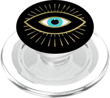 Foto 1 | Foto 1 | Popsockets Popgrip Para Magsafe Evil Eye Amarillo Y Negro - Venta Internacional.