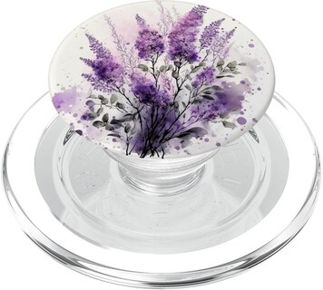 Foto 1 | Foto 1 | Empuñadura Para Teléfono Móvil Bonito Vintage Floral Lavanda Popsocket - Venta Internacional.