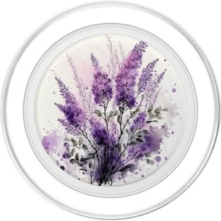 Foto 2 | Foto 2 | Empuñadura Para Teléfono Móvil Bonito Vintage Floral Lavanda Popsocket - Venta Internacional.