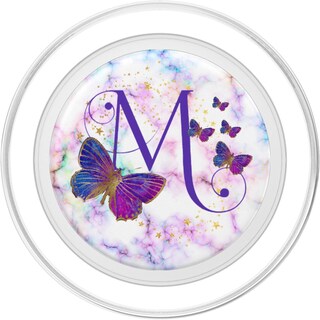 Foto 2 | Foto 2 | Popsockets Popgrip Para Magsafe Kimiquemonogram Purple Butterfly - Venta Internacional.