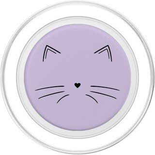 Foto 2 | Foto 2 | Popsockets Popgrip Para Magsafe Black Cat Face Color Morado Claro - Venta Internacional.