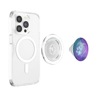 Foto 3 | Foto 3 | Popsockets Popgrip Para Magsafe Con Estampado De Huellas De Arcoíris En Forma De Corazón - Venta Internacional.