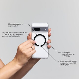 Foto 5 | Foto 5 | Popsockets Popgrip Para Magsafe Azul Cielo Marino Geométrico - Venta Internacional.