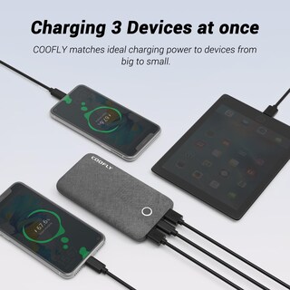 Foto 5 | Foto 5 | Batería Externa Coofly P176d 10000 Mah 5 V/3 A Usb-c Color Negro - Venta Internacional.