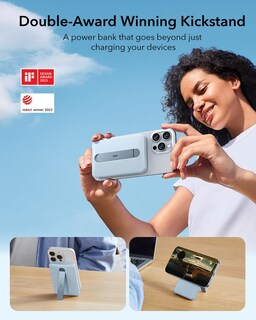 Foto 6 | Foto 6 | Power Bank Esr Magsafe De 5000 Mah Con Soporte Para Iphone - Venta Internacional.