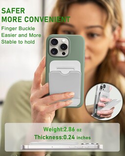 Foto 5 | Foto 5 | Trípode Magnético Guyefofo Para Teléfono Con Piel Ecológica Blanco - Venta Internacional.