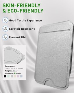 Foto 6 | Foto 6 | Trípode Magnético Guyefofo Para Teléfono Con Piel Ecológica Blanco - Venta Internacional.