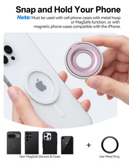 Foto 5 | Foto 5 | Magnetic Phone Grip Orivienta 2025 Actualización Para Iphone Y Android - Venta Internacional.
