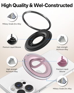 Foto 7 | Foto 7 | Magnetic Phone Grip Orivienta 2025 Actualización Para Iphone Y Android - Venta Internacional.