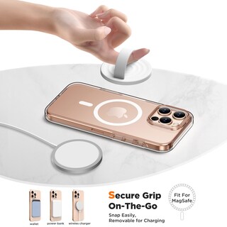Foto 4 | Foto 4 | Soporte Magnético Para Anillo De Teléfono Coffker Silicona Blanco - Venta Internacional.