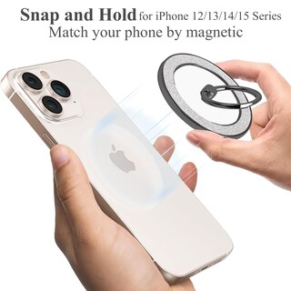Foto 3 | Foto 3 | Soporte Magnético Para Teléfono Con Anillo Compatible Con Magsafe - Venta Internacional.