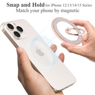 Foto 3 | Foto 3 | Soporte Magnético Para Teléfono Y Soporte Para Anillo De Teléfono Con Dedo Lizimandu - Venta Internacional.