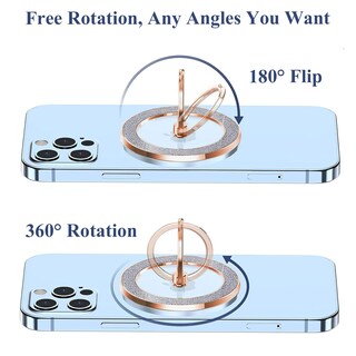 Foto 5 | Foto 5 | Soporte Magnético Para Teléfono Y Soporte Para Anillo De Teléfono Con Dedo Lizimandu - Venta Internacional.