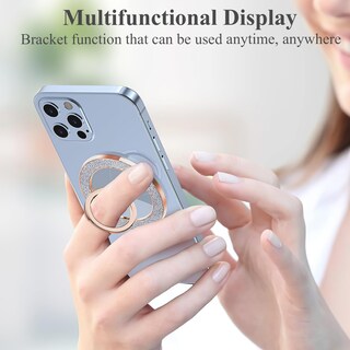 Foto 6 | Foto 6 | Soporte Magnético Para Teléfono Y Soporte Para Anillo De Teléfono Con Dedo Lizimandu - Venta Internacional.