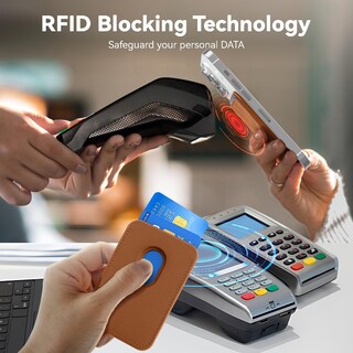 Foto 2 | Foto 2 | Tarjetero Magnético Rfid De Cuero Mag-safe Para Iphone 15 - Venta Internacional.