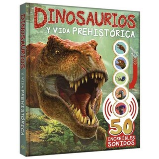 Foto 1 | Foto 1 | Libro Infantil Dinosaurios Y Vida Prehistorica Con 50 Sonidos