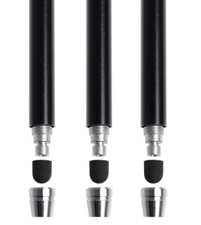 Foto 3 | Foto 3 | Lápiz Capacitivo The Friendly Swede Extra Largo 7 3 Pulgadas Juego De 3 Unidades Color Negro - Venta Internacional.
