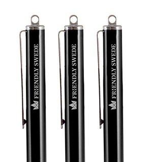 Foto 4 | Foto 4 | Lápiz Capacitivo The Friendly Swede Extra Largo 7 3 Pulgadas Juego De 3 Unidades Color Negro - Venta Internacional.