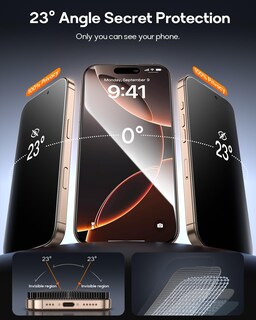 Foto 3 | Foto 3 | Protector De Pantalla De Privacidad Funcat Global Para Iphone 12/12 Pro - Venta Internacional.