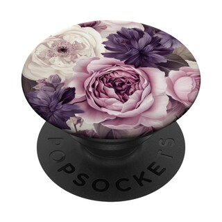 Foto 1 | Foto 1 | Elegante Empuñadura Para Teléfono Móvil Rosa Rubor Vintage Floral Popgrip - Venta Internacional.