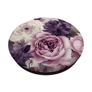 Foto 2 | Foto 2 | Elegante Empuñadura Para Teléfono Móvil Rosa Rubor Vintage Floral Popgrip - Venta Internacional.