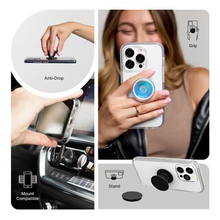 Foto 6 | Foto 6 | Empuñadura Para Teléfono Popsockets Jigglypuff Ombre Con Soporte Pokémon - Venta Internacional.