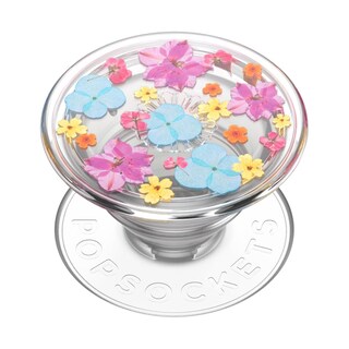 Foto 1 | Foto 1 | Soporte Para Teléfono Móvil Popsockets Popgrip Diseño Floral Translúcido - Venta Internacional.