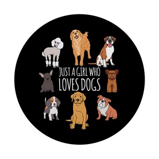 Foto 3 | Foto 3 | Adhesivo Popsockets Popgrip Divertido Con Temática De Perros Y Cachorros - Venta Internacional.